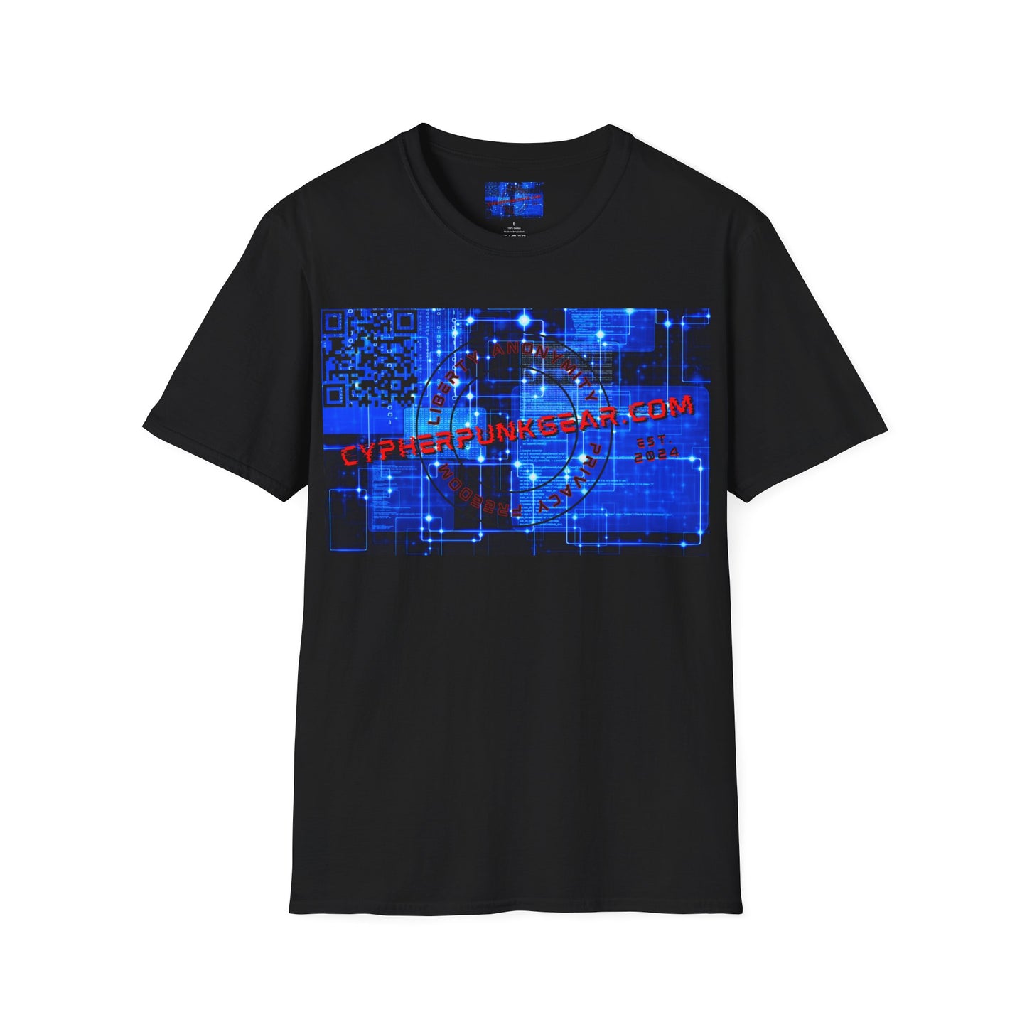 Cypherpunkgear.com logo Dark colors Unisex T-Shirt by cypherpunkgear.com