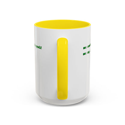 Sometimes I talk to myself - me: omg...same White Accent Mug by cypherpunkgear.com
