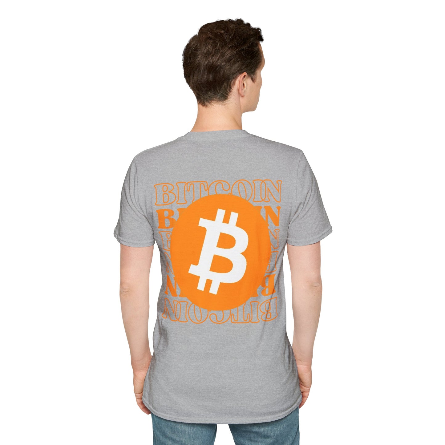 Bitcoin de 2 caras: ¡Libertad descentralizada de cypherpunkgear! Camiseta unisex de estilo suave