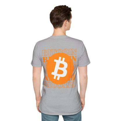 Bitcoin de 2 caras: ¡Libertad descentralizada de cypherpunkgear! Camiseta unisex de estilo suave