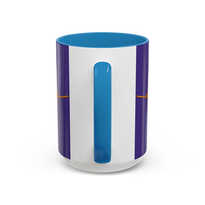 Velvet Vex Purple Accent Mug by CreepyCrafts.boo