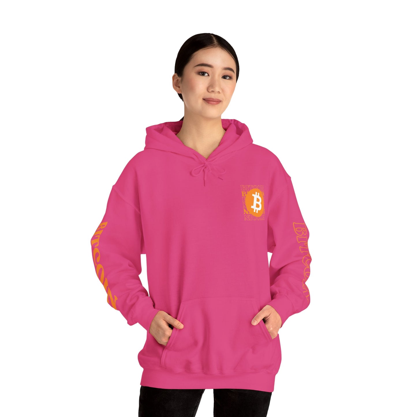 Bitcoin (BTC) Freedom Hoodie Unisex Heavy Blend™ Hooded Sweatshirt by cypherpunkgear