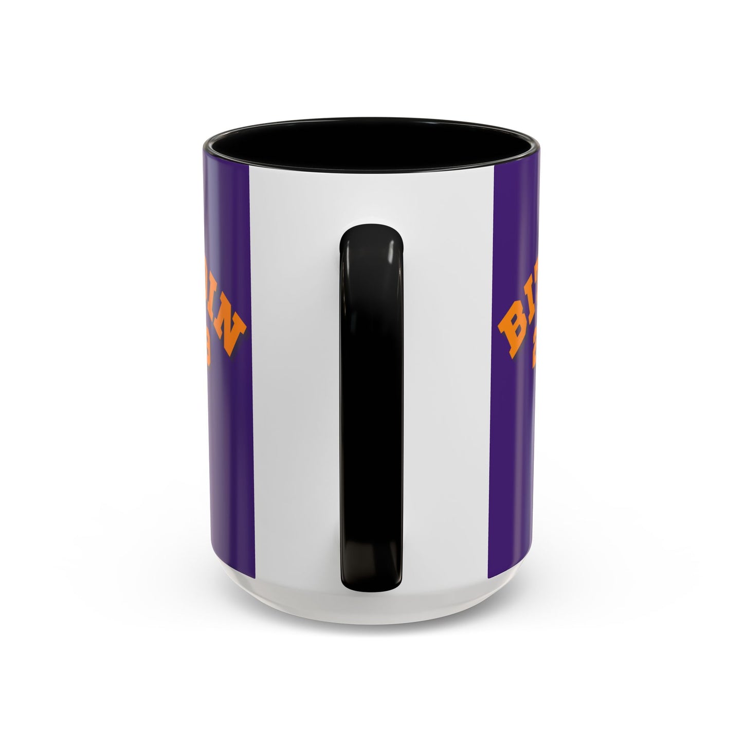 Bitcoin 2009 Dark Purple Accent Mug by cypherpunkgear.com