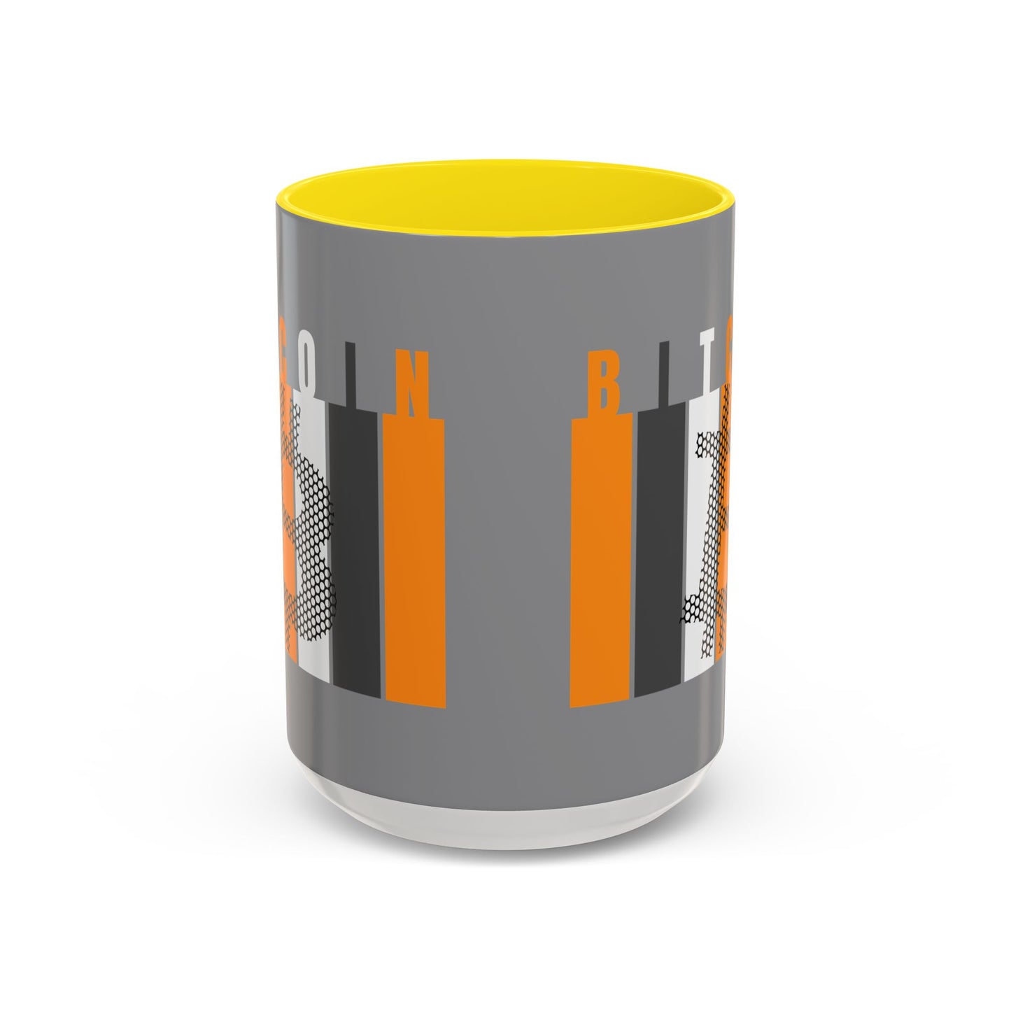 Bitcoin (BTC) Freedom Accent Mug by cypherpunkgear.com