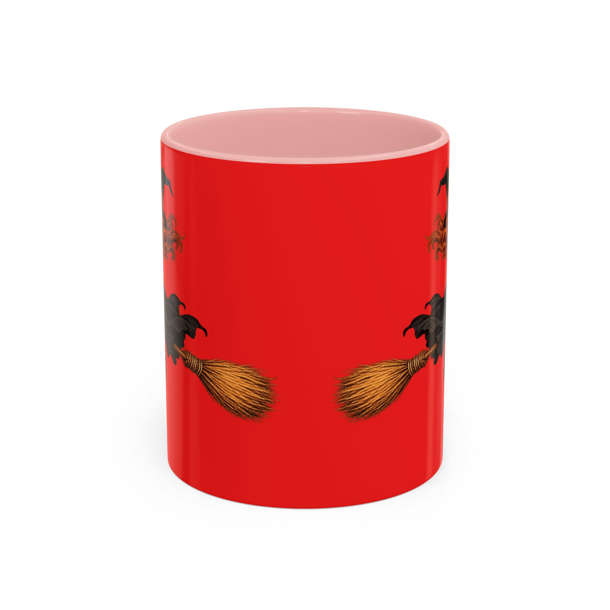 Hazel Hex Red Accent Mug by CreepyCrafts.boo