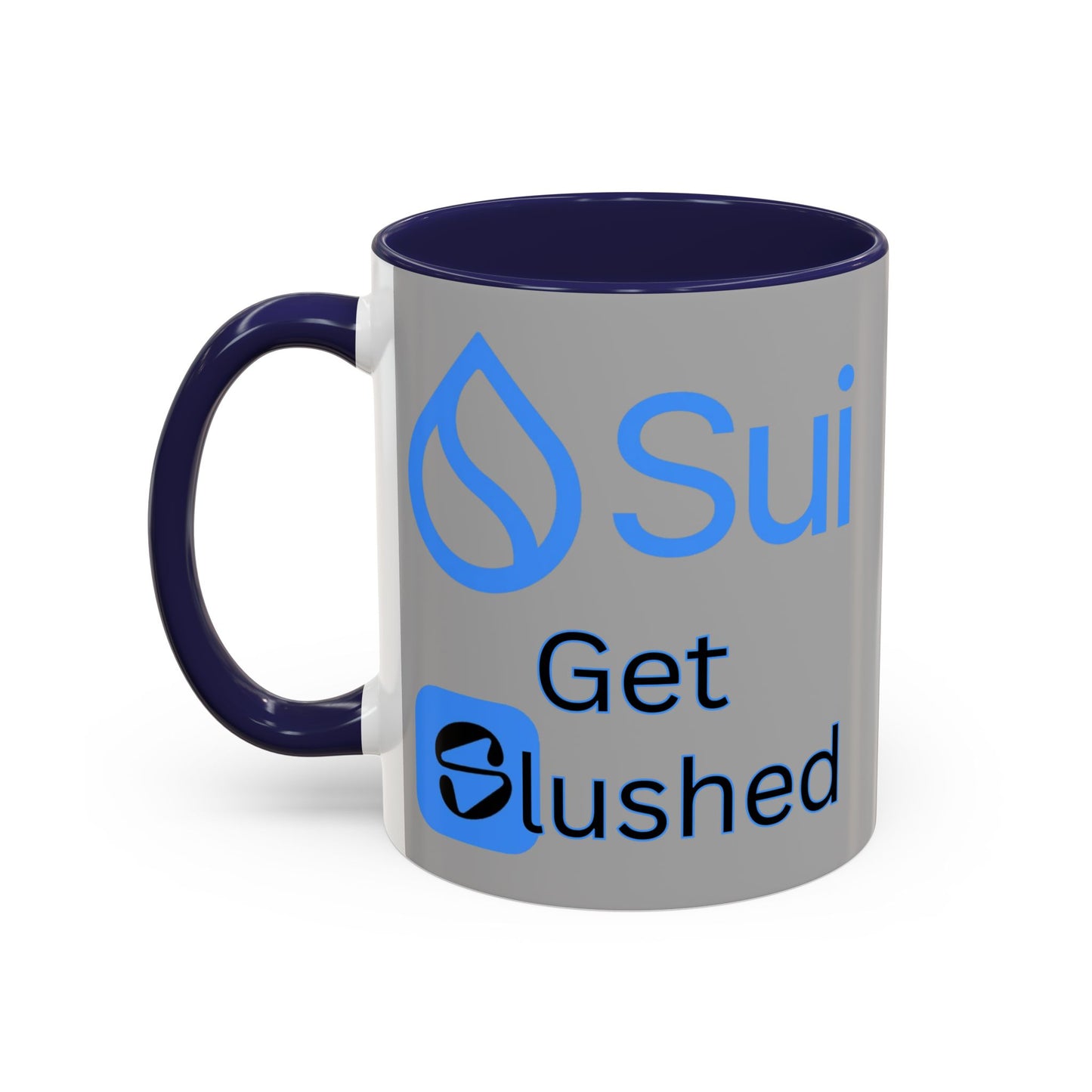 Sui: Get Slushed Grey Accent Mug by cypherpunkgear.com