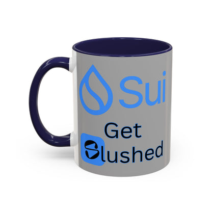 Sui: Get Slushed Grey Accent Mug by cypherpunkgear.com