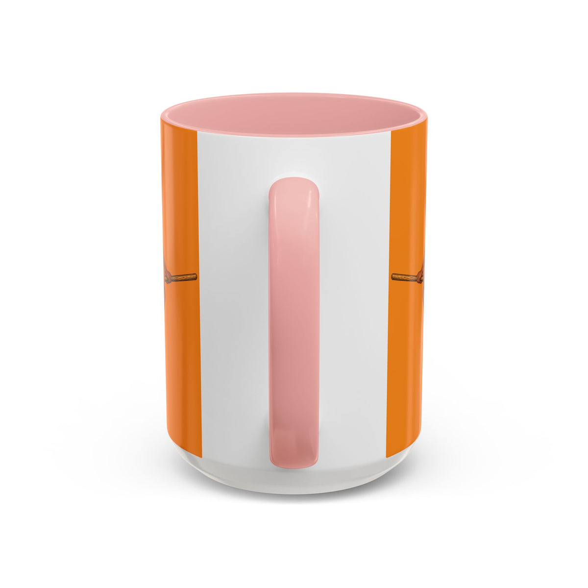 Velvet Vex Orange Accent Mug by CreepyCrafts.boo