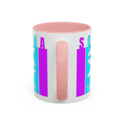 Solana (SOL) Freedom Accent Mug by cypherpunkgear.com
