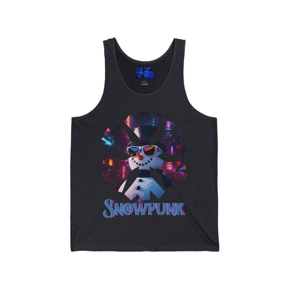 Snowpunk Unisex Jersey Tank Top by cypherpunkgear.com