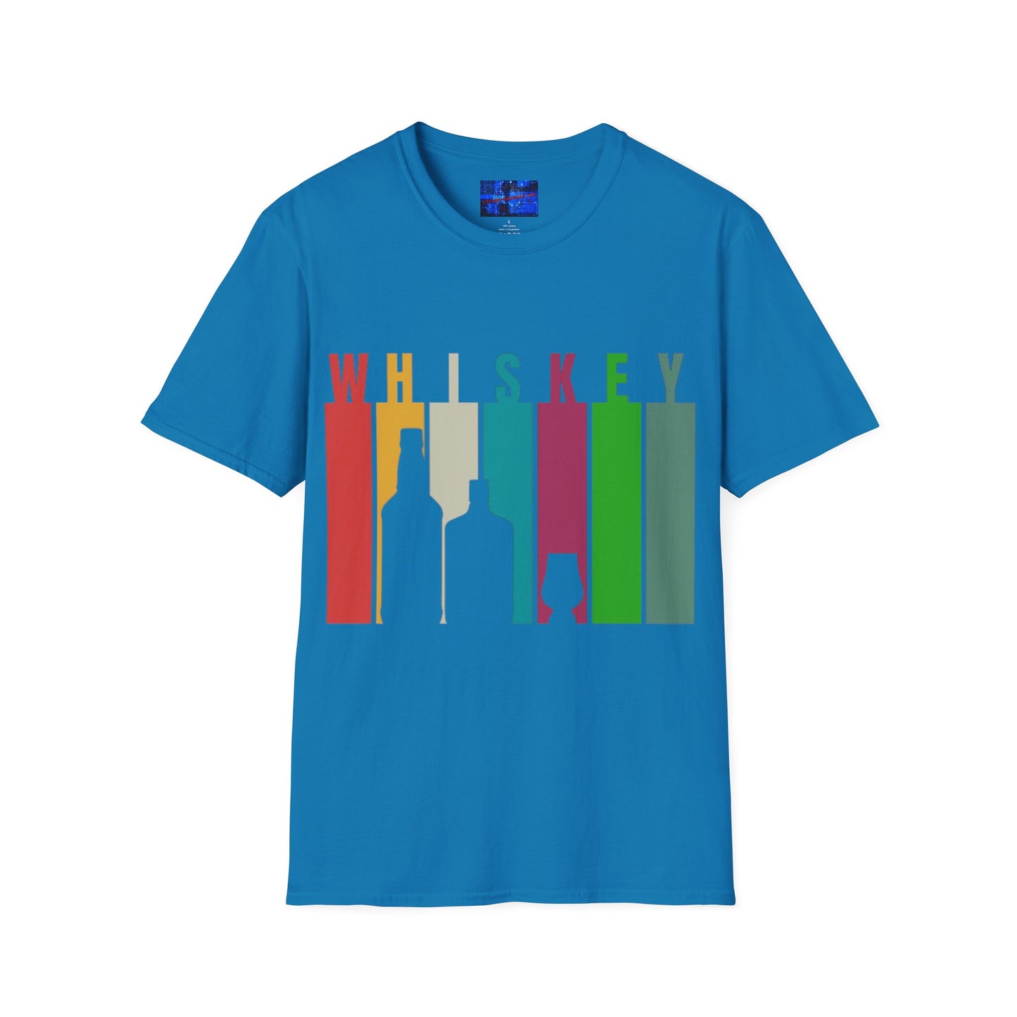 Whiskey spelled with an 'e' DKcolors Unisex T-Shirt by cypherpunkgear.com