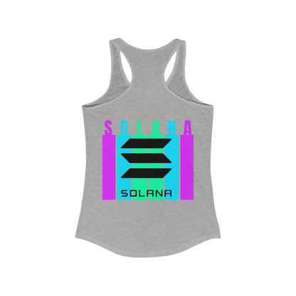 ¡Camiseta sin mangas Solana de 2 caras de cypherpunkgear! Camiseta sin mangas ideal con espalda cruzada para mujer