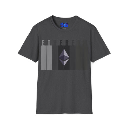 Ethereum (ETH) Dark colors Unisex T-Shirt by cypherpunkgear.com