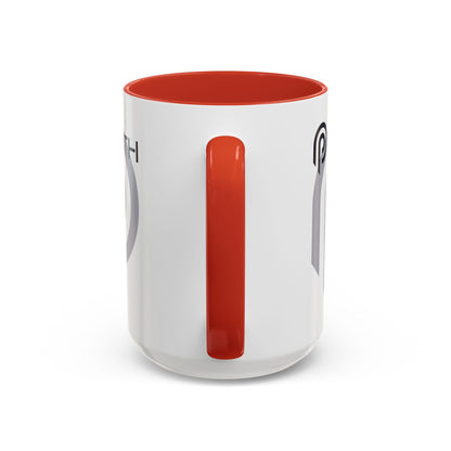 Pyth (PYTH) Accent Mug by cypherpunkgear.com