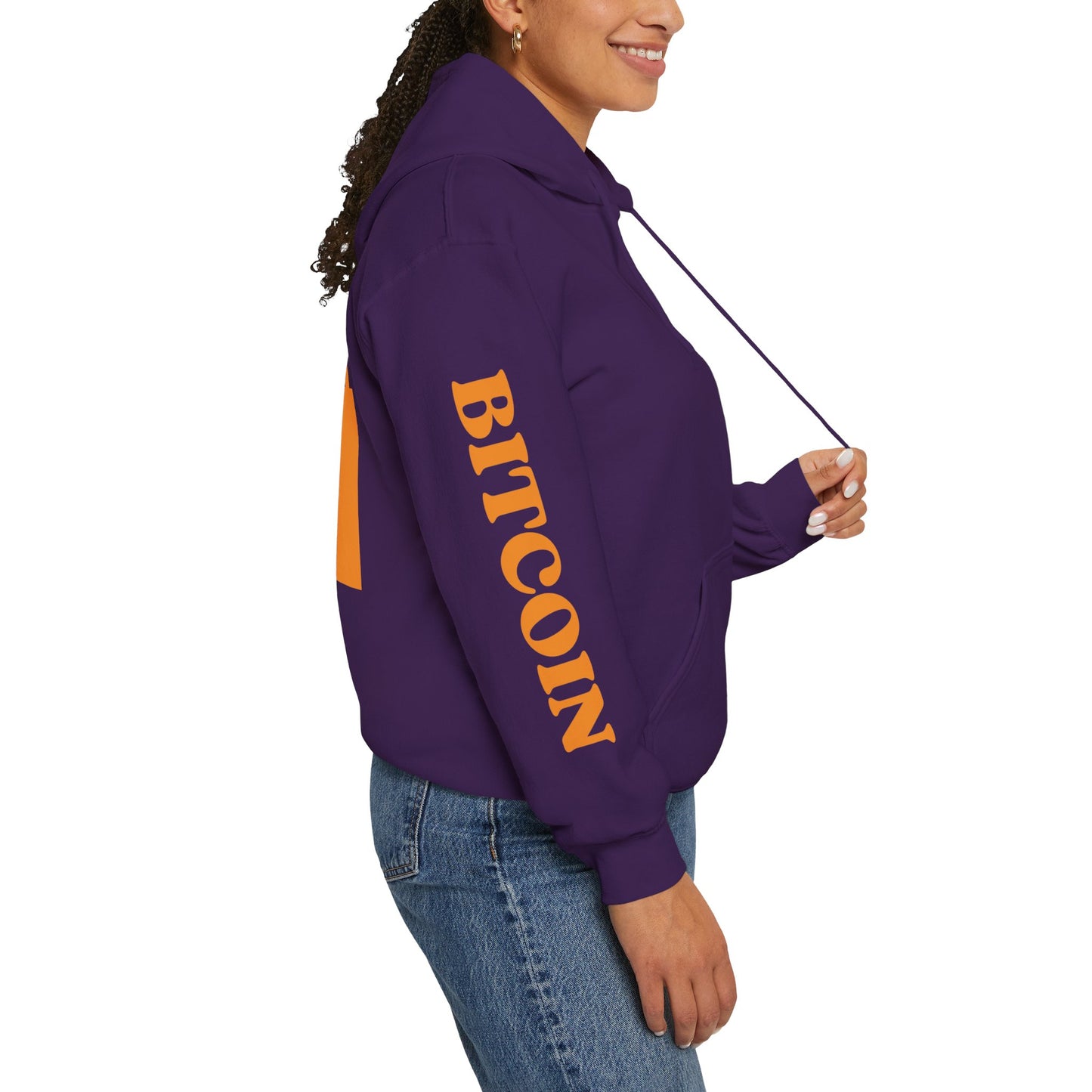 Bitcoin (BTC) Freedom Hoodie Unisex Heavy Blend™ Hooded Sweatshirt by cypherpunkgear