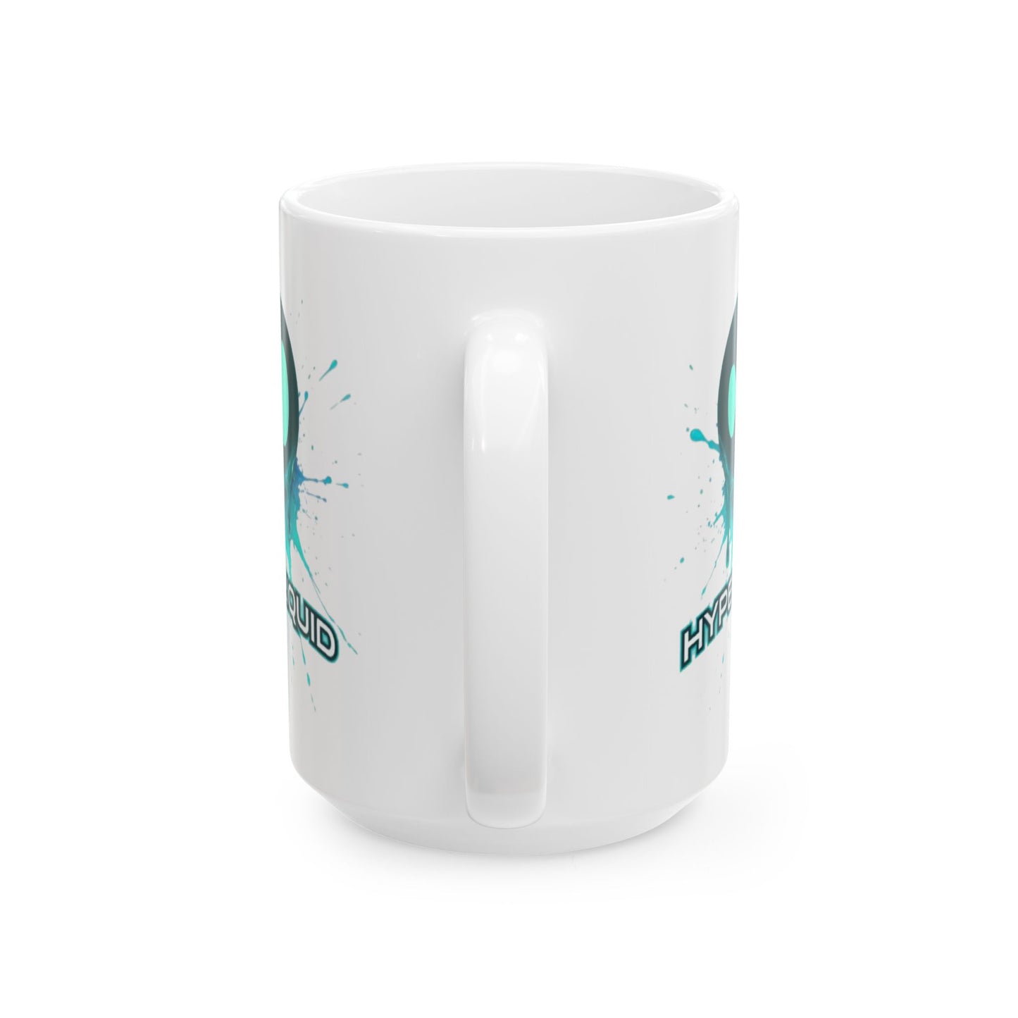 HYPE Drip White Mug by cypherpunkgear.com