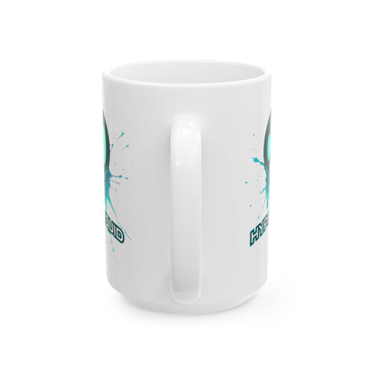 HYPE Drip White Mug by cypherpunkgear.com