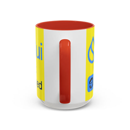 Sui: Get Slushed Yellow Accent Mug by cypherpunkgear.com