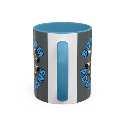 Bodycam the Politicians Cameras Grey Accent Mug by cypherpunkgear.com