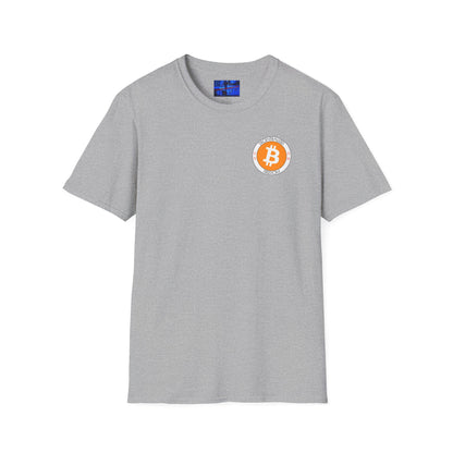 Bitcoin de 2 caras: ¡Libertad descentralizada de cypherpunkgear! Camiseta unisex de estilo suave