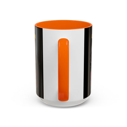 Caution, Savage Black Accent Mug by cypherpunkgear.com