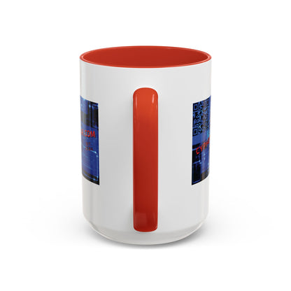 Cypherpunkgear.com logo Accent Mug by cypherpunkgear.com