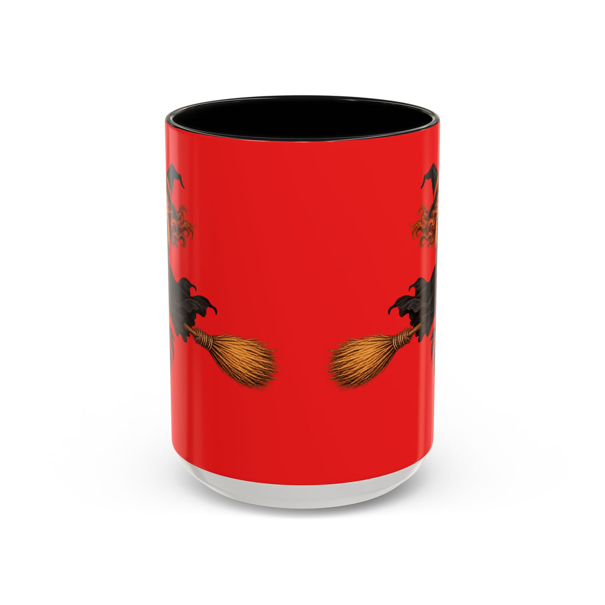 Hazel Hex Red Accent Mug by CreepyCrafts.boo