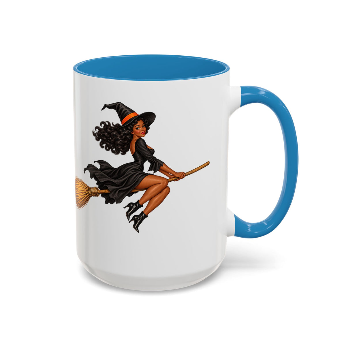 Velvet Vex White Accent Mug by CreepyCrafts.boo