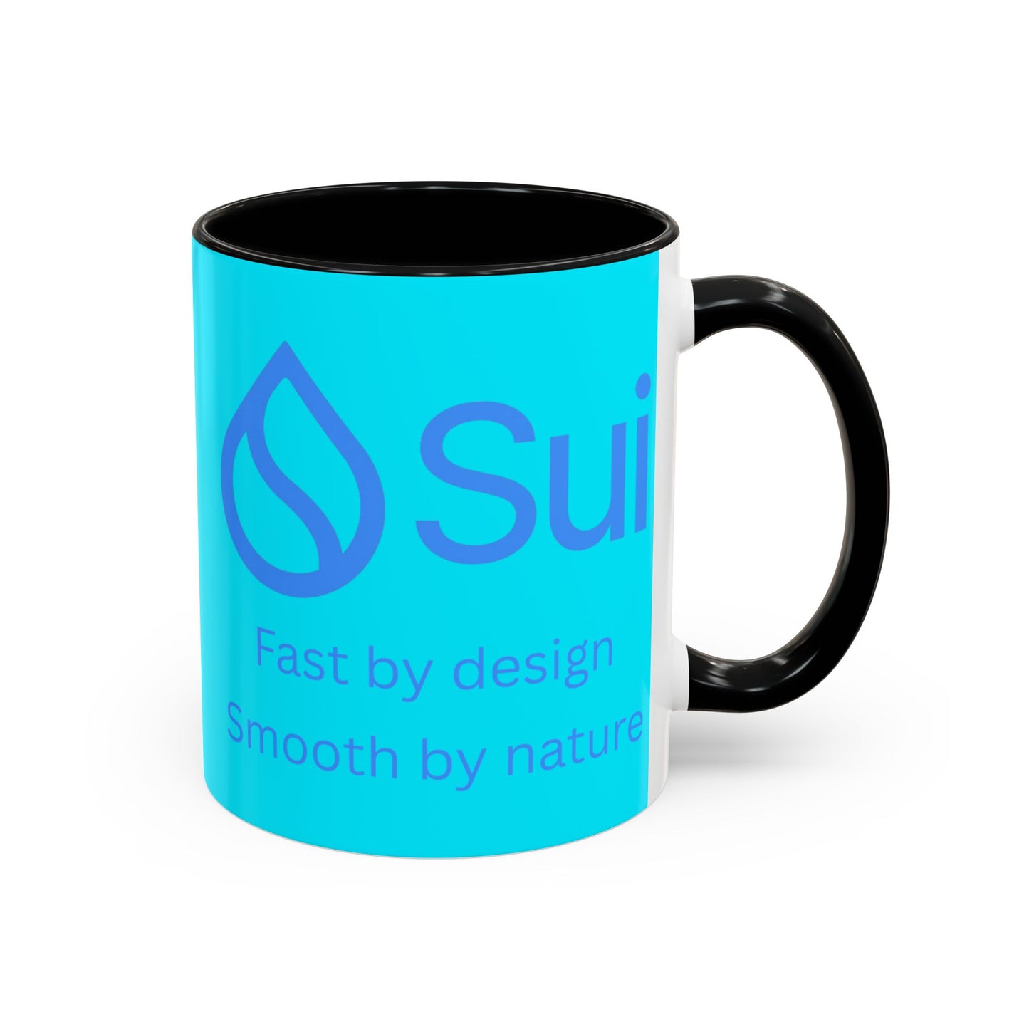 SUI Light Blue Accent Mug by cypherpunkgear.com
