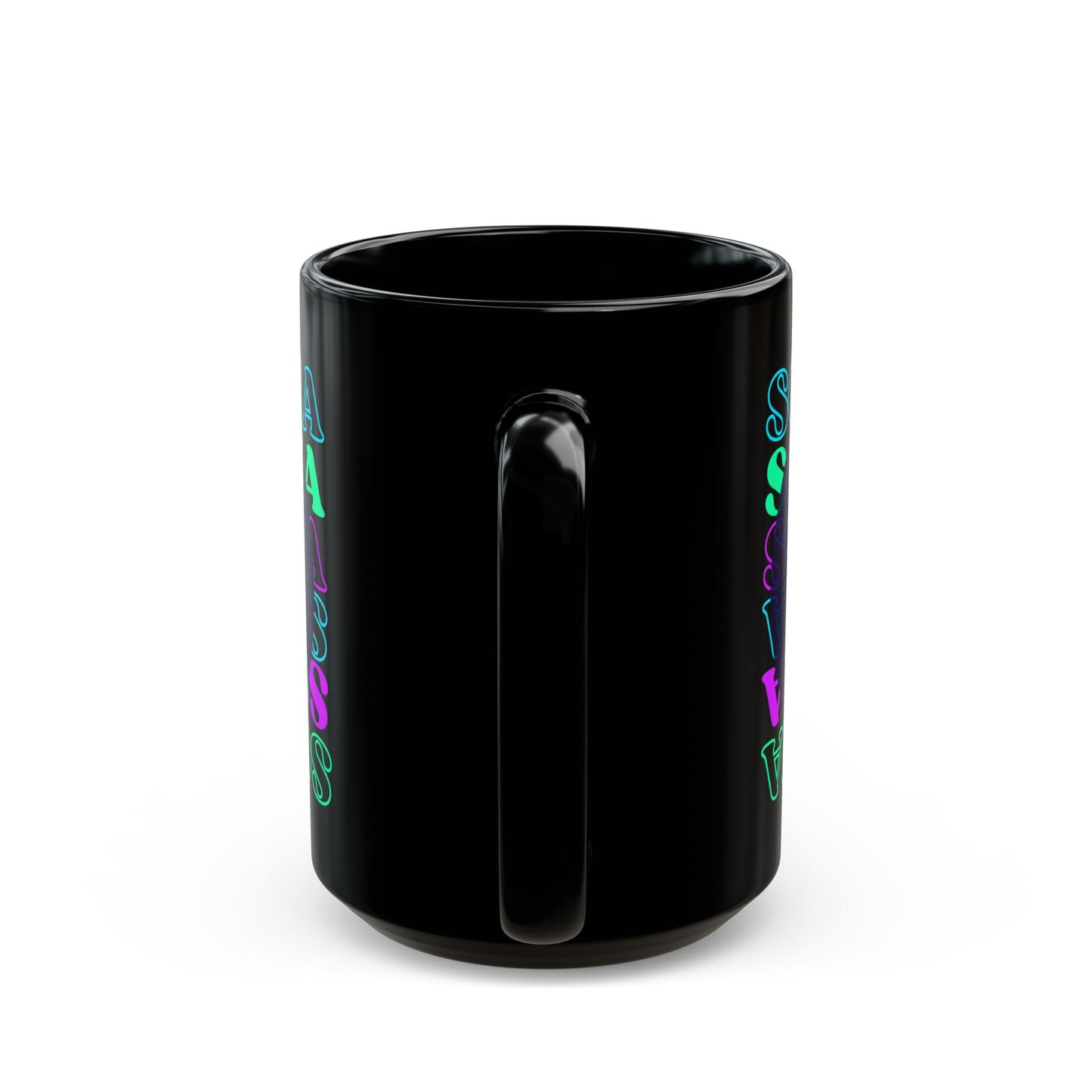 Solana, Solana, Solana (SOL) Black Mug by cypherpunkgear.com