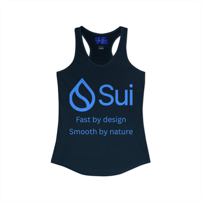 SUI Women's Racerback Tank Top by cypherpunkgear.com