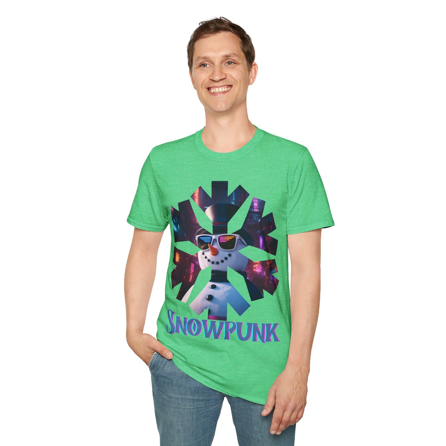 Snowpunk DKcolors Unisex T-Shirt by cypherpunkgear