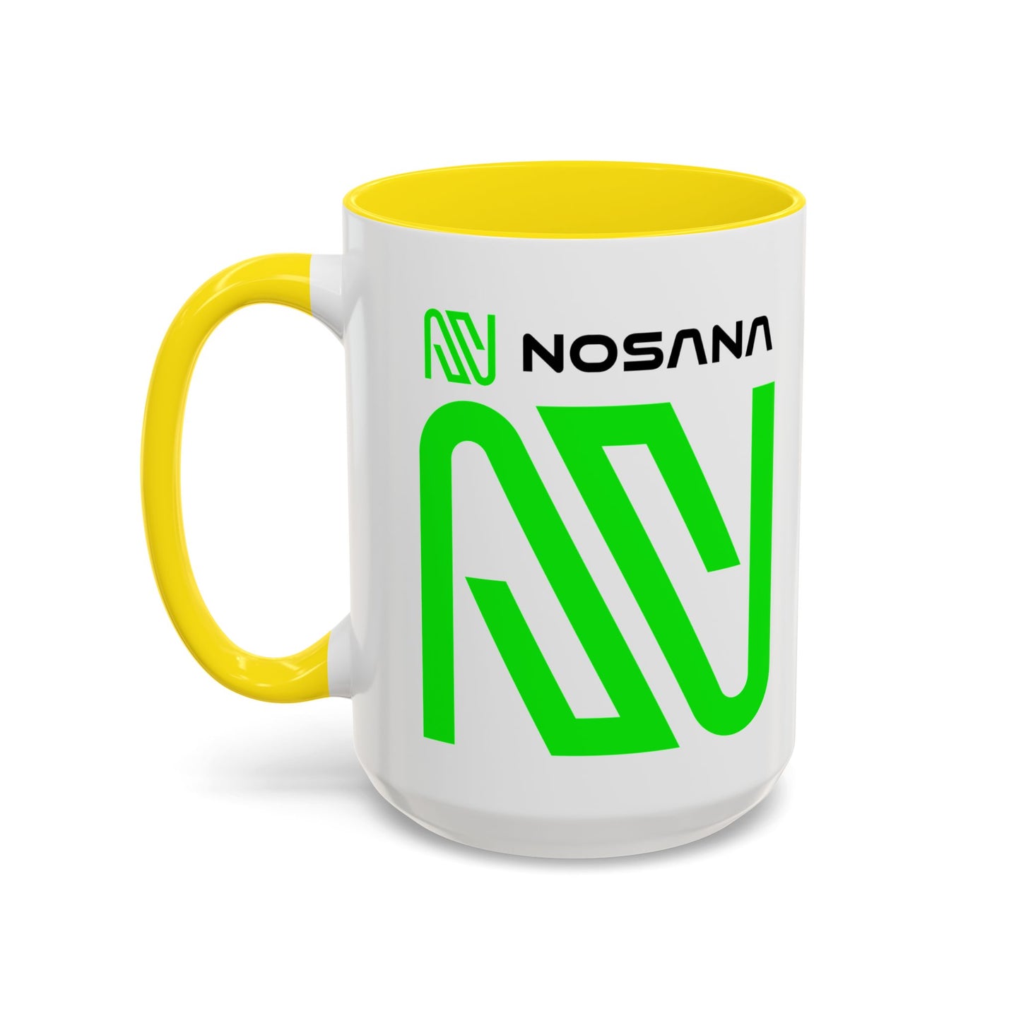 Nosana (NOS) Accent Mug by cypherpunkgear.com
