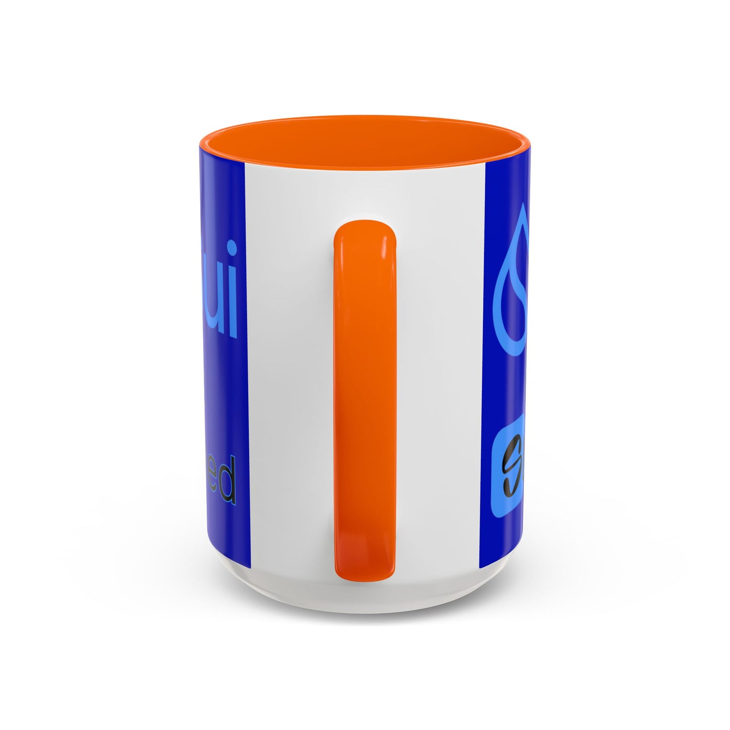 Sui: Get Slushed Dark Blue Accent Mug by cypherpunkgear.com