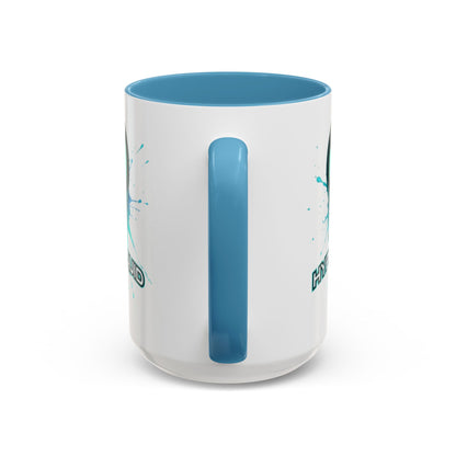 HYPE Drip White Accent Mug by cypherpunkgear.com