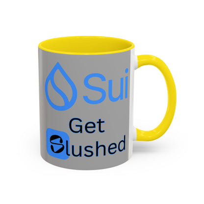 Sui: Get Slushed Grey Accent Mug by cypherpunkgear.com