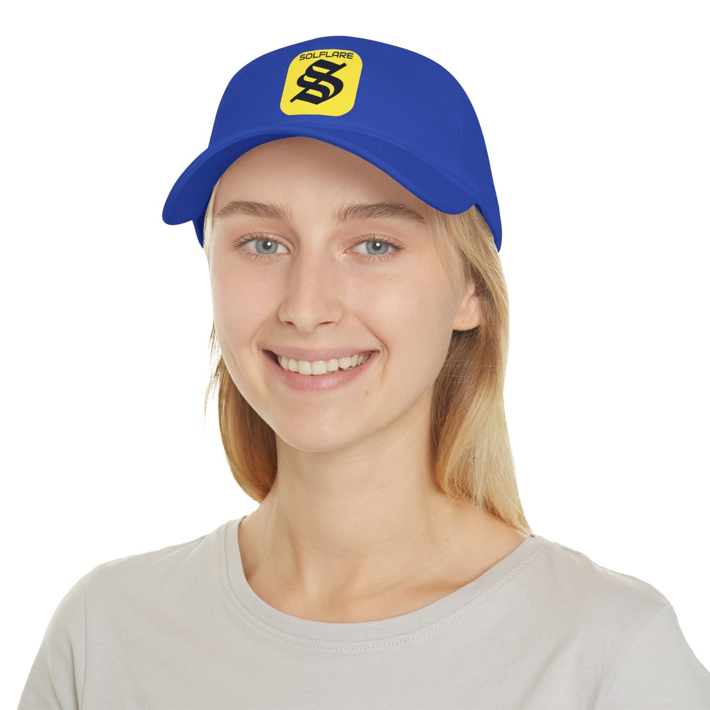 SolflareLogo Low Profile Baseball Cap by cypherpunkgear.com
