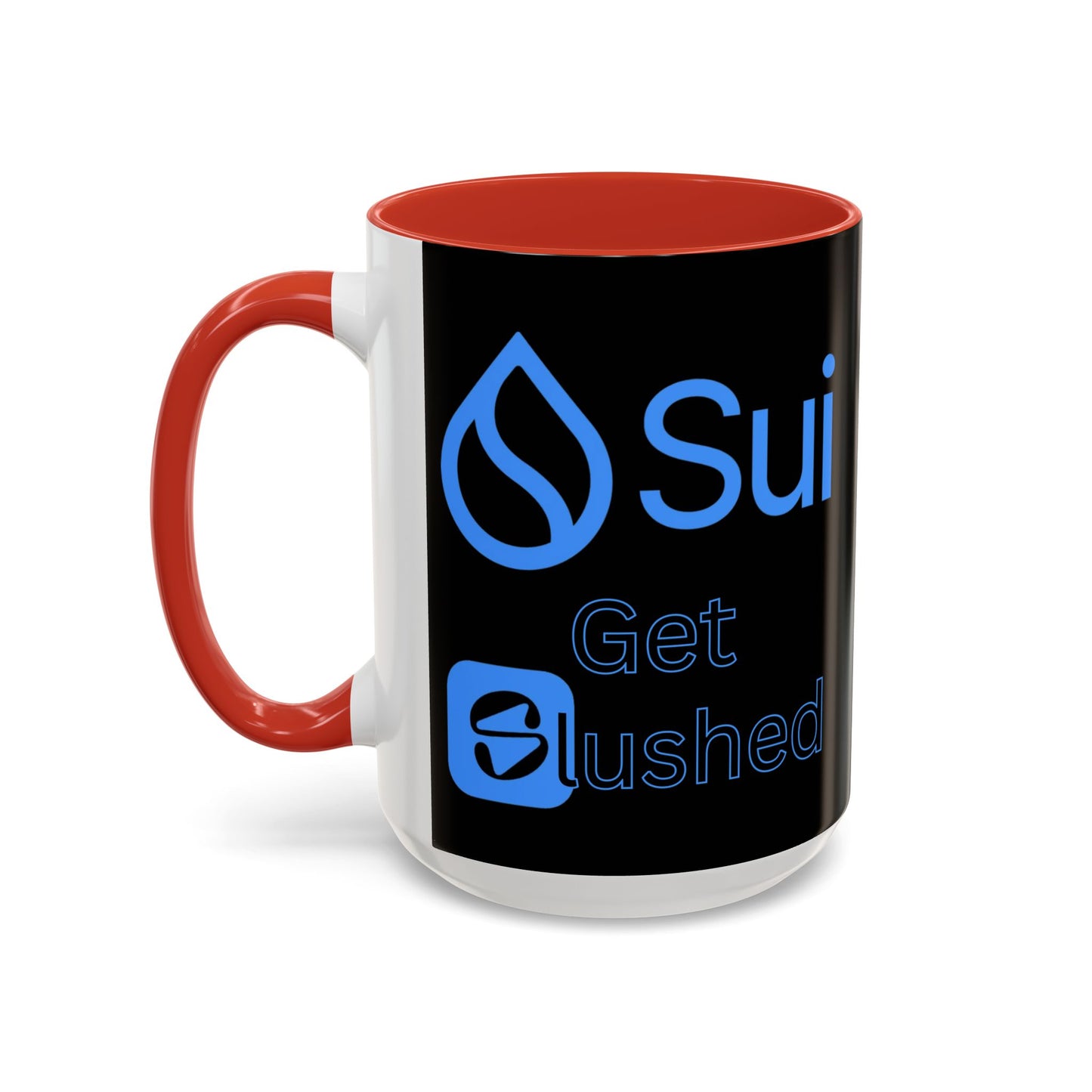Sui: Get Slushed Black Accent Mug by cypherpunkgear.com