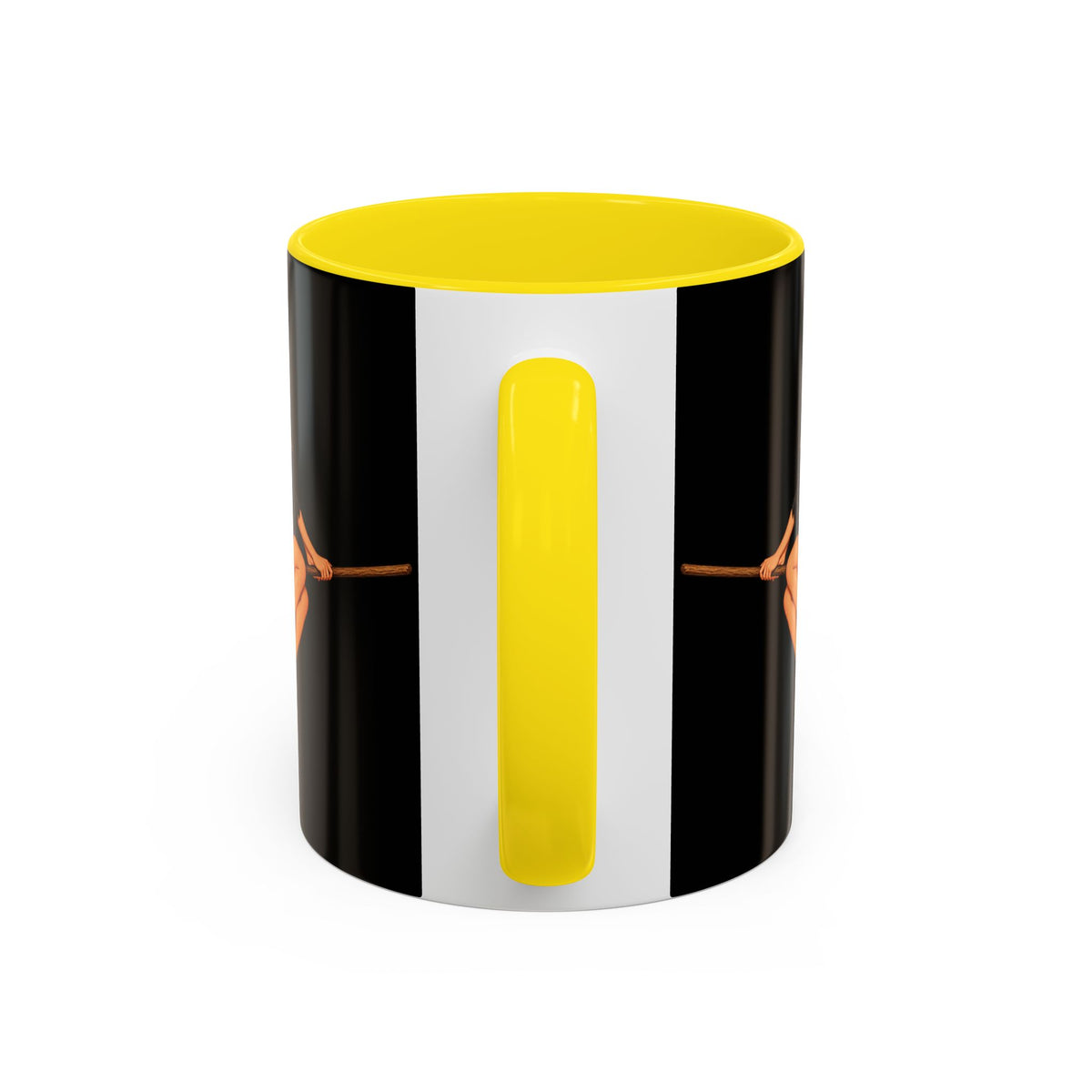 Hazel Hex Black Accent Mug by CreepyCrafts.boo