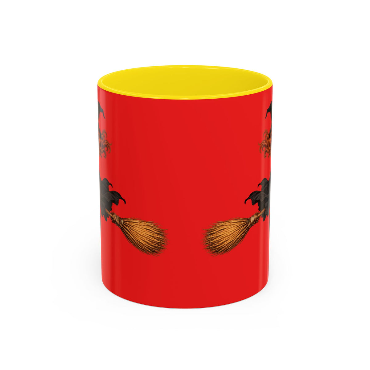 Hazel Hex Red Accent Mug by CreepyCrafts.boo