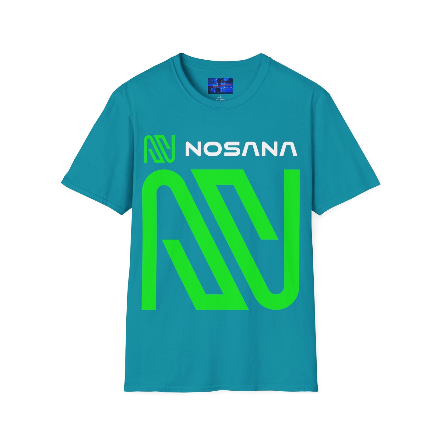 Nosana (NOS) Dark colors Unisex T-Shirt by cypherpunkgear.com