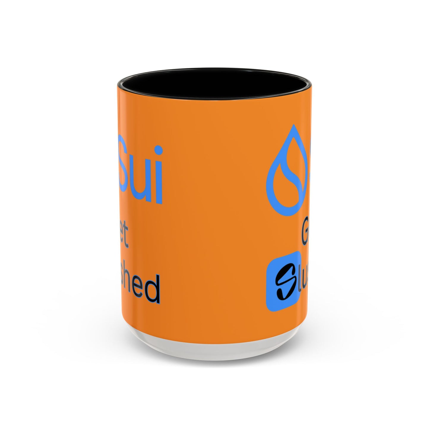Sui: Get Slushed Orange Accent Mug by cypherpunkgear.com