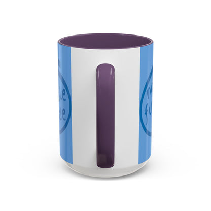 Non-Fungible Inside Light Blue Accent Mug by cypherpunkgear.com