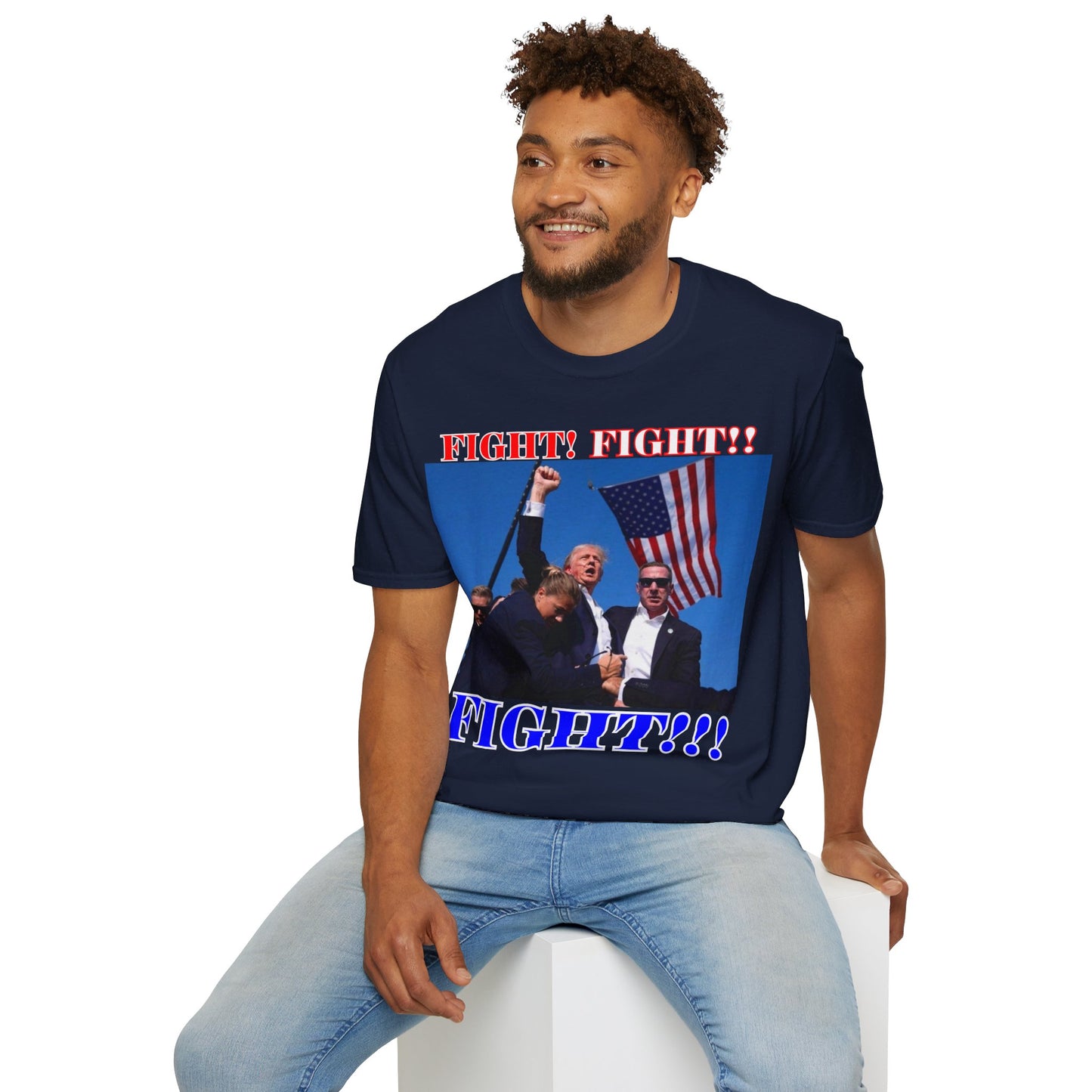 FIGHT! FIGHT!! FIGHT!!! DKcolors Unisex T-Shirt by cypherpunkgear