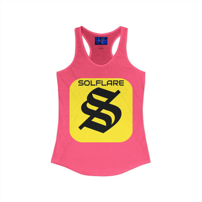 SolflareLogo Women's Racerback Tank Top by cypherpunkgear.com