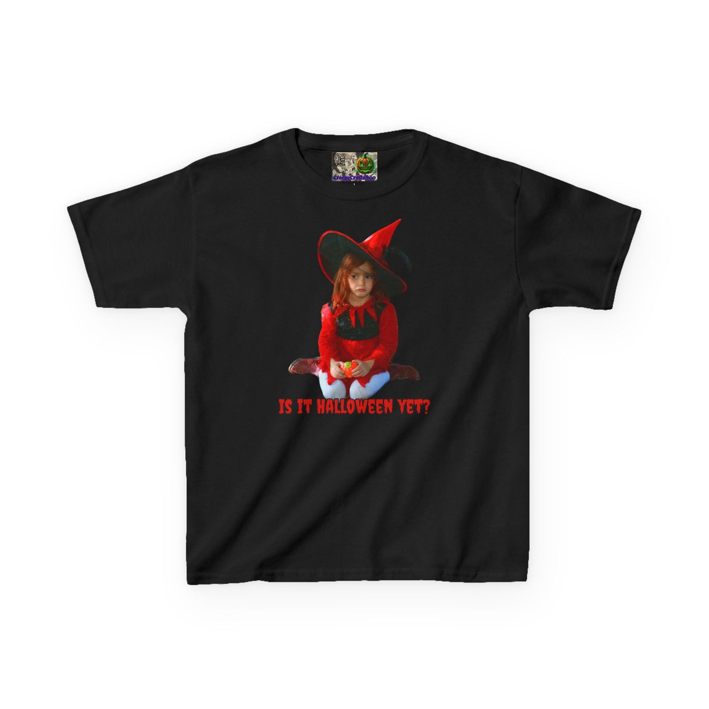 Is it Halloween yet? Kids Heavy Cotton™ Tee by CreepyCrafts.boo