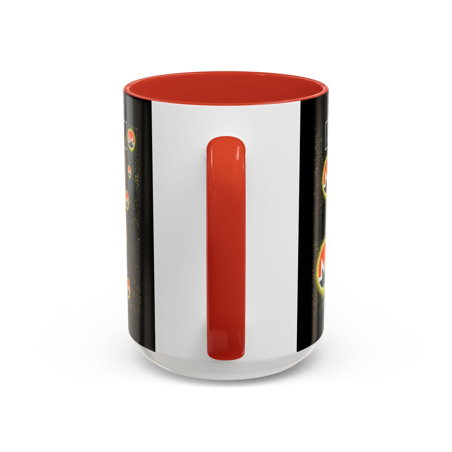Monero (XMR) don't assume your freedoms are assured Black Accent Mug by cypherpunkgear.com