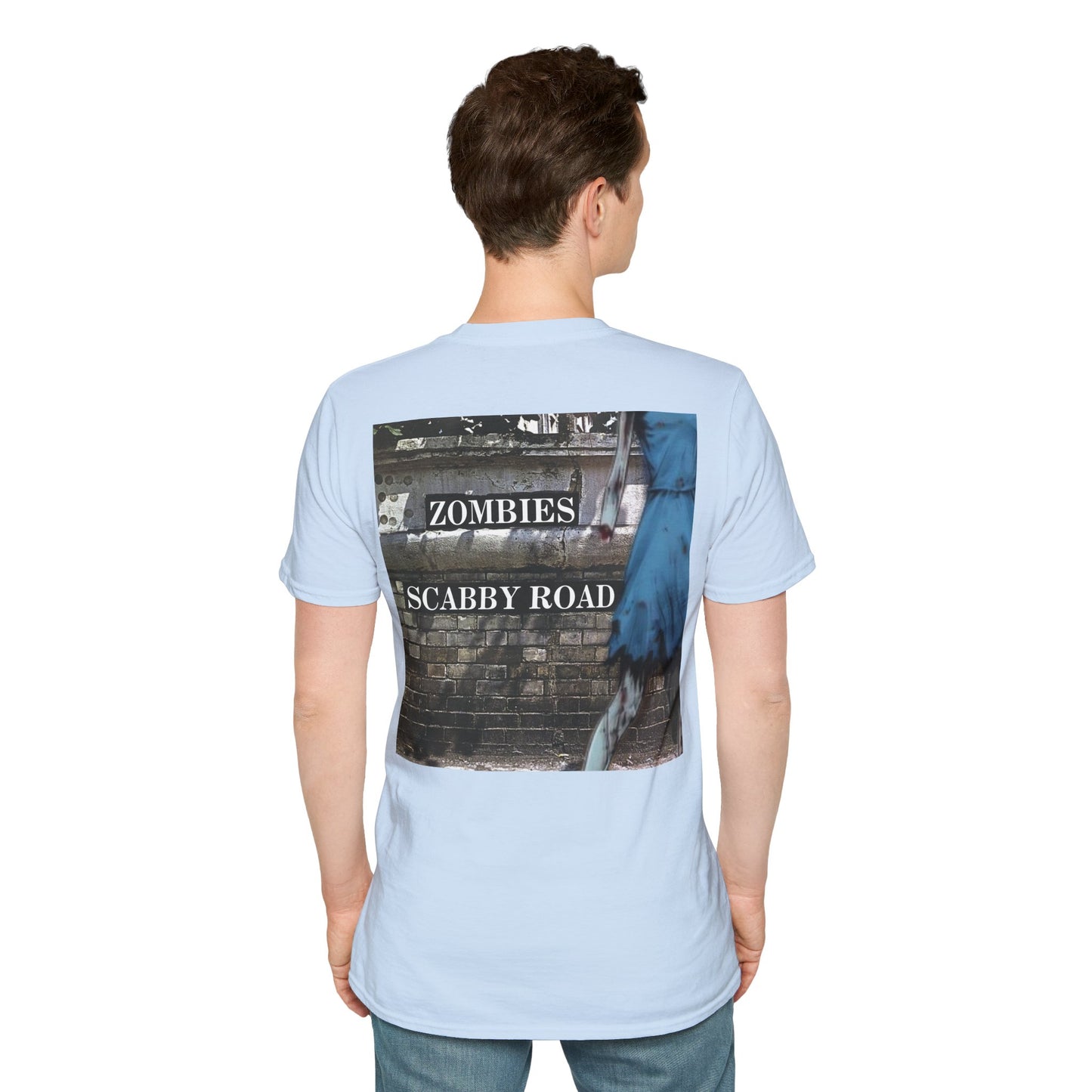 2-sided, Scabby Road Light colors Unisex T-Shirt by CreepyCrafts.boo