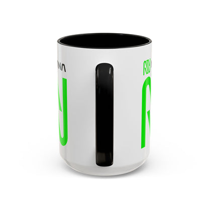 Nosana (NOS) Accent Mug by cypherpunkgear.com