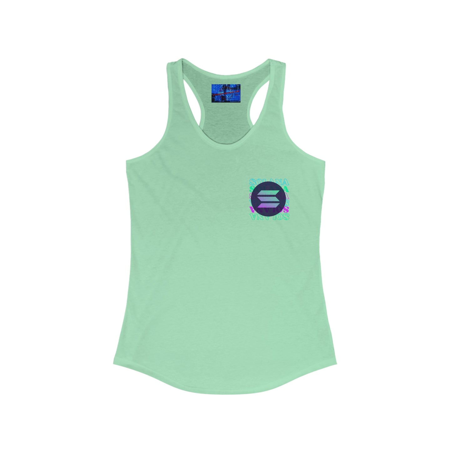 2-sided Solana Women's Racerback Tank Top by cypherpunkgear